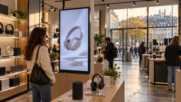 Comment l'écran en magasin stimule efficacement les ventes